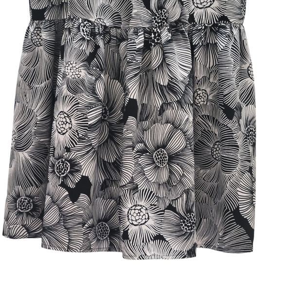 EXPRESS Satin Floral Wrap Front Tiered Maxi Dress - Picture 7 of 13